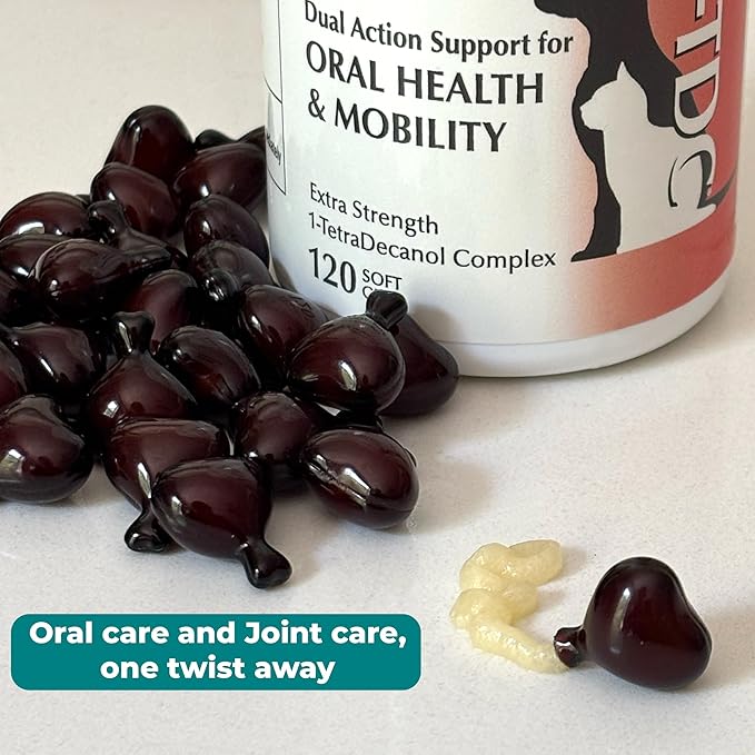 1TDC WorksSoWell Dual Action Joint Supplement For Dogs &amp Cats - Hip And Joint Supplement For Large Breed &amp Small Breed - Also Great For Oral Health - Muscle &amp Stamina Recovery &amp Arthri
