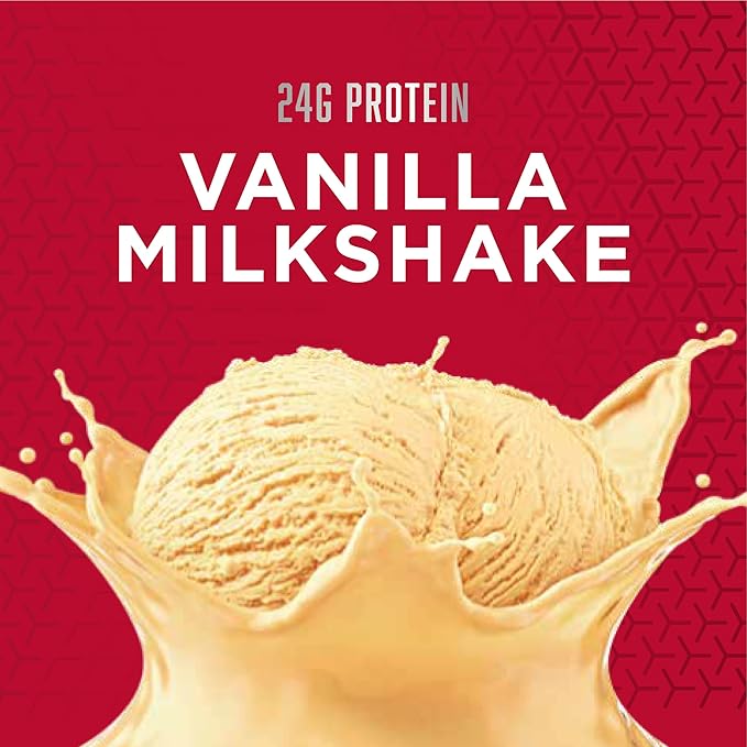 BSN SYNTHA-6 EDGE Protein Powder Vanilla Flavored Powder with Hydrolyzed Whey Micellar Casein for Muscle Gain Low Sugar 24g Protein Vanilla Milkshake 48 Servings 4.01 Pound (Pack of 1)