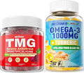 Omega-3 + Turmeric TMG Supplements Gummies 4Pack