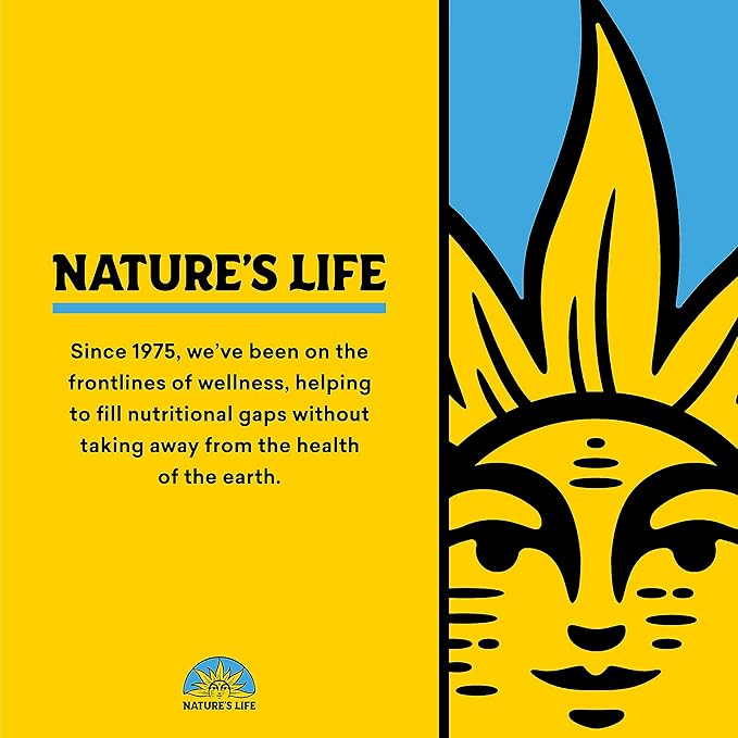 Nature's Life Herbs &amp Prunes - Herbal Supplements w/ 400mg Senna Leaves - Daily Wellness Support w/Prune Cascara Sagrada Organic Flax Seed Meal - Vegan Lab Verified 60-Day Guarantee 250 Servi
