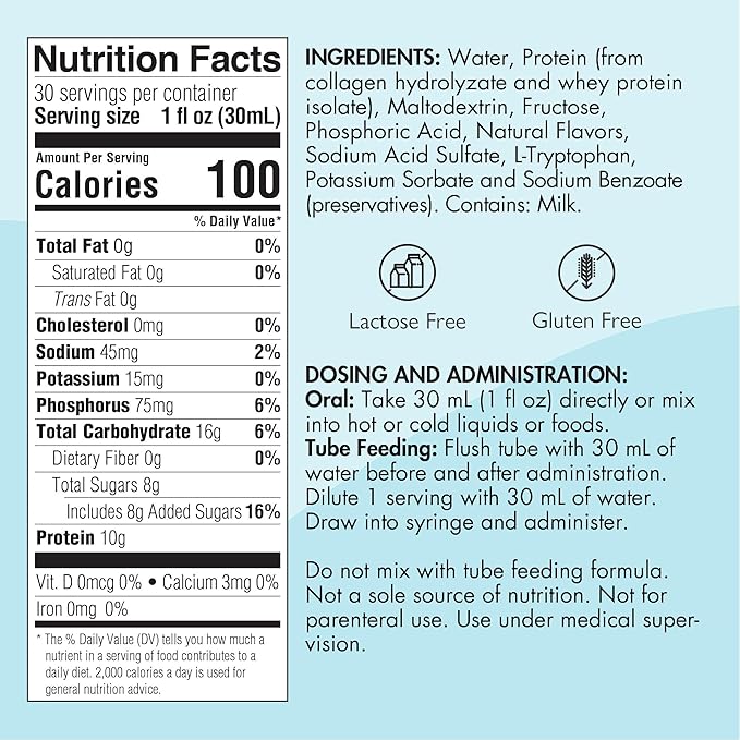 Medtrition Prosource Regular Liquid Protein Supplement 32 oz.