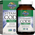 Garden of Life Multivitamin for Women Men &amp Kids Age 6 and up Vitamin Code Family Multi - 120 Vegetarian Capsules Whole Food Vitamins Food Blend &amp Probiotics Gluten Free Dietary Supplemen