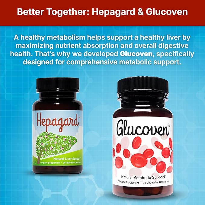 Hepagard - Natural Liver Support Supplement with N-Acetyl Cysteine (NAC) - Non-GMO Vegan Gluten-Free