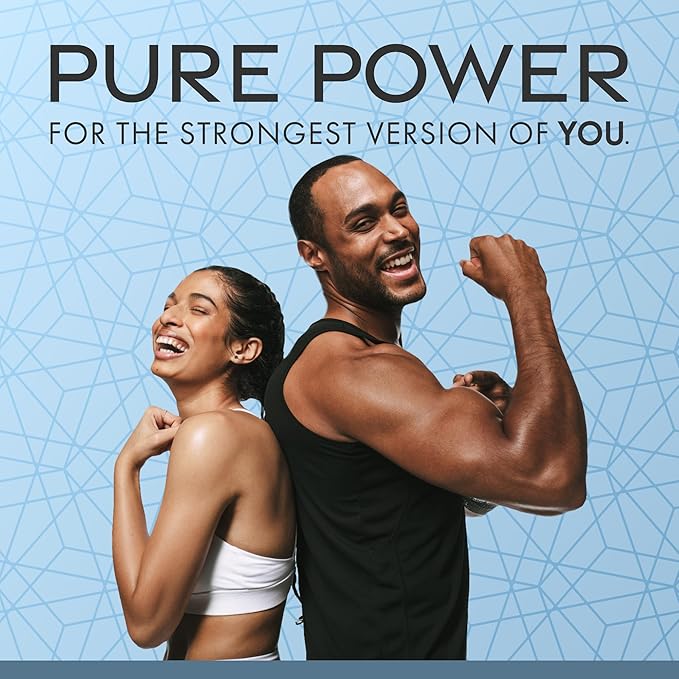 Dr. Mercola Pure Power Organic Whey Protein - 20 g Protein - Supports Muscle Growth &amp Energy - Grass-Fed Whey Concentrate - 15 Servings (20.60 oz) - Chocolate