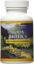 Body Biotics Bio-Identical SBO Probiotics Consortia Probiotic and Prebiotic Supplement Non-Dairy 90 Capsules