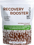 Recovery Booster – Vegan High Protein Recovery Mix – Post-Exercise Shake with 20g Protein &amp 60g Carbs – 3:1 Carb-to-Protein Ratio – 3 lb – Gluten &amp Allergen Free – Cocoa Flavor