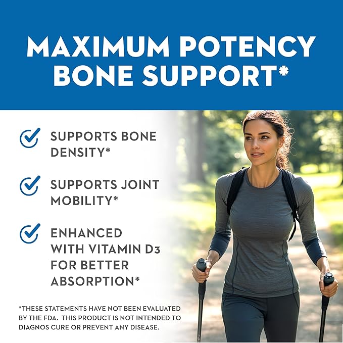VITAMINERALS 95 Primacal® Bone Support Maximum Potency Calcium Magnesium for Bone Loss (240)