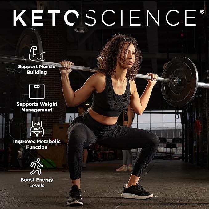 Keto Science Ketogenic Meal Shake Energy Boosting MCTs Supports Weight Loss Keto and Paleo Friendly High Fat with MCTs Vanilla Flavor 28 Servings 2 Pack