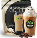 Chike Vanilla High Protein Iced Coffee 20 G Protein 2 Shots Espresso 1 G Sugar Keto Friendly and Gluten Free 14 Servings (15.8 Ounce)