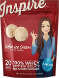 Bariatric Eating Inspire Coffee Ice Cream Whey Protein Isolate Powder (20 Servings)