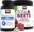 Force Factor ProbioSlim Akkermansia 60 Capsules Total Beets Organic Beetroot Powder Superfood to Boost Daily Nutrition USDA Organicand Non-GMO Beet Supplement Unflavored 90 Servings