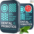 WILD FUEL Oral Probiotics for Teeth Bad Breath Gum Health - 3bn CFU K12 Lactobacillus Paracasei Salivarius Dental Probiotic - Oral Probiotic Mints - 90 Fresh Breath Mint Dental Probiotics Tablets