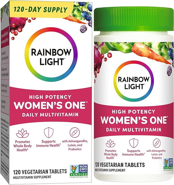 Rainbow Light Multivitamin Womens One Powder 120 Count