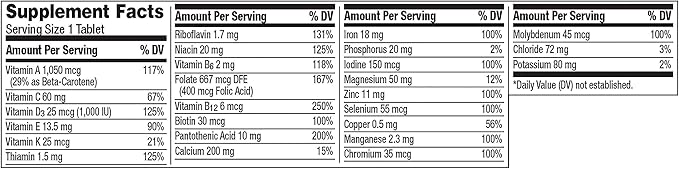 Centrum Adult Multivitamin/Multimineral Supplement with Antioxidants Zinc Vitamin D3 and B Vitamins Gluten Free Non-GMO Ingredients - 200 Count