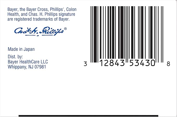 Phillips' Colon Health Probiotic Supplement - 30 Capsules Pack of 6