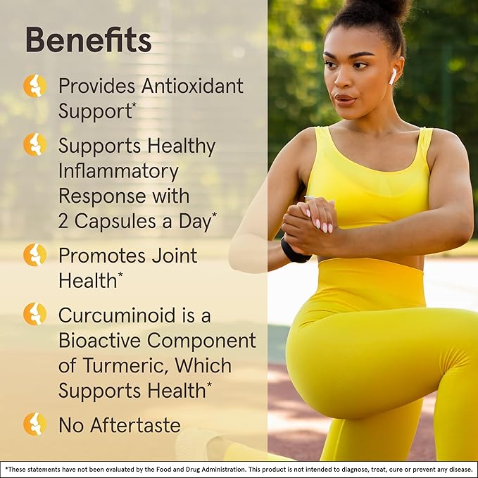 Jarrow Formulas Curcumin 95 500 mgTurmeric Curcumin Extract for Antioxidant Support Bone and Joint Support Dietary Supplement120 Veggie CapsulesUp to 120 Servings Pack of 12