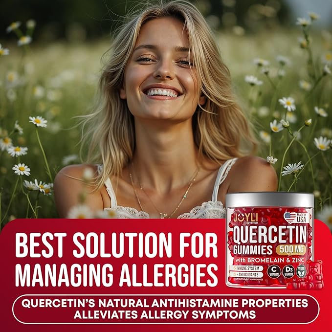 Quercetin with Bromelain &amp CoQ10 500mg Bundle – 120 Coenzyme Q10 Softgels + 60 Sugar-Free Quercetin Gummies with Zinc Vitamin C &amp D3 – Immune Heart &amp Energy Support – USA Made Supplement