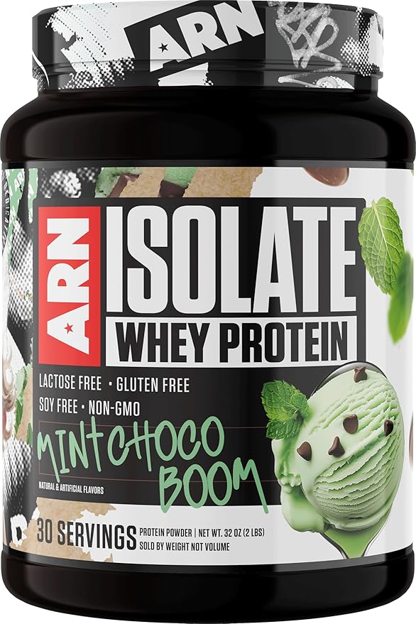 Arms Race Nutrition | ARN | Isolate Whey Protein (30 Servings Mint Choco Boom)