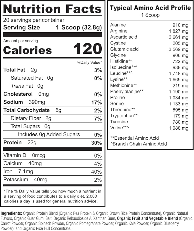 NATURELO Vegan Plant Protein Powder - Vanilla and Chocolate Bundle - 40 Servings