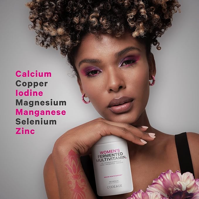 Codeage Women’s Multivitamin Bundle: Women’s Formula &amp Women’s Probiotic Daily Vitamins