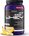 Ultimate Nutrition Prostar Whey Protein Powder Isolate Banana - Low Carb High Protein Powder Shake for Muscle Gain &amp Recovery - Low Sodium Low-Fat &amp Keto Friendly - 2 lbs Tub