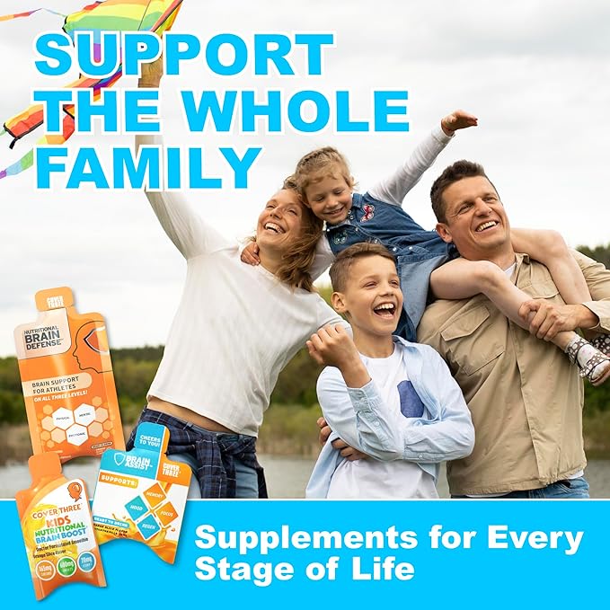 Brain Assist + Brain Defense | Support Focus Memory Clarity Concentration Regeneration Support | Omega Fish Oil Resveratrol Turmeric Uridine Curcumin Vitamin C