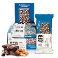 The GFB Dark Chocolate Almond Protein Bars - Gluten Free Plant Based Non GMO Sustainably Made – Ridiculously Tasty Healthy Vegan Nutrition Snack Protein Bars 2.05 oz (12 Count)