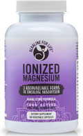 Ionized Magnesium - Magnesium Glycinate Citrate Ascorbate - 180 Capsules