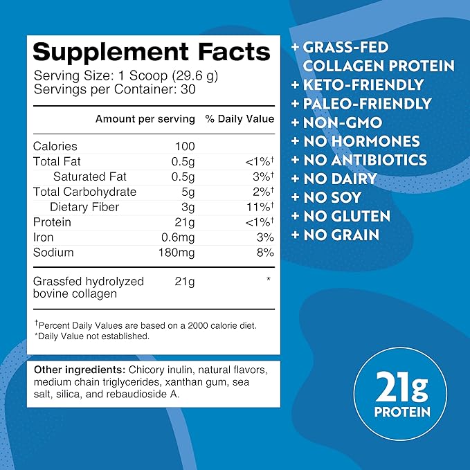 Bundle of Dr. Kellyann Keto Bone Broth Protein Powder - Chocolate (1) Vanilla (1)