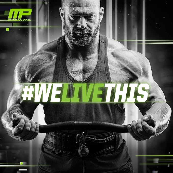 MusclePharm Combat Protein Powder Vanilla Flavor Fuels Muscles for Productive Workouts 5 Protein Sources including Whey Protein Isolate &amp Egg Albumin Gluten Free 4 lb 52 Servings