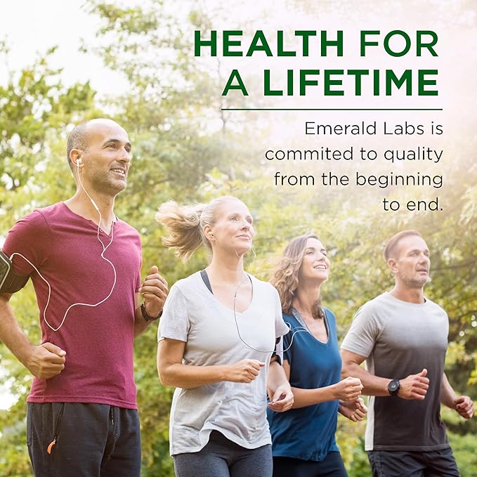 EMERALD LABS Women's 45+ 1-Daily Multi - Complete Multivitamin for Comprehensive Support Bone &amp Heart Health* - Designed for Women 45+ - Gluten-Free &amp Vegetarian - 30 Vegetable Capsules