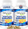 Shiny Leaf Methylated Bariatric Multivitamin Without Iron – Vitamins for Gastric Bypass &amp Sleeve 1 Daily Capsule W Methylated Folate B12 A C D K &amp More. Vegetarian Soy-Free USA Made (6
