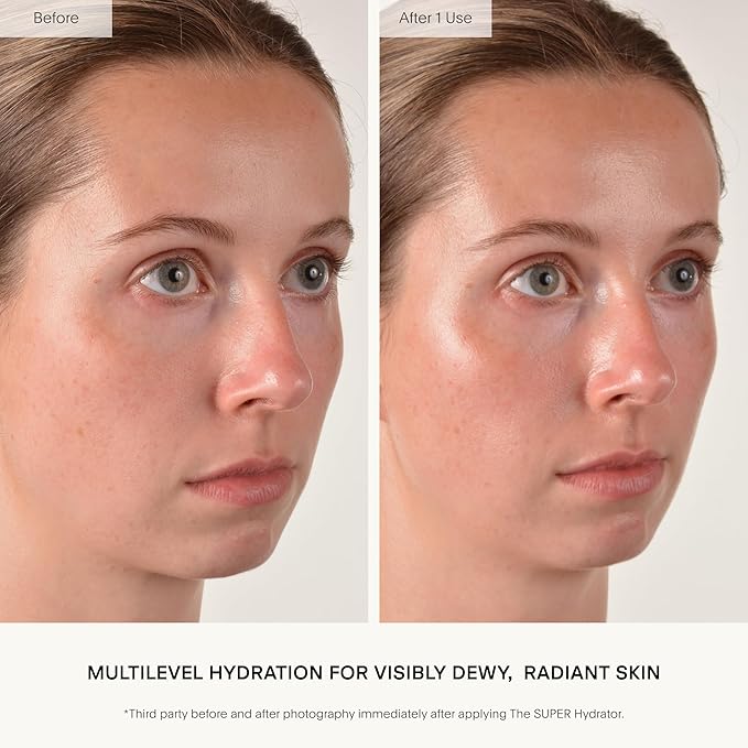 U Beauty The SUPER Hydrator - Mega-Dose Skin Hydrator and Hyaluronic Acid Moisturizing Cream with Peptides and Grapeseed Oil for Supple Smooth and Softer-Looking Skin For Up To 48 Hours - 0.5 fl oz