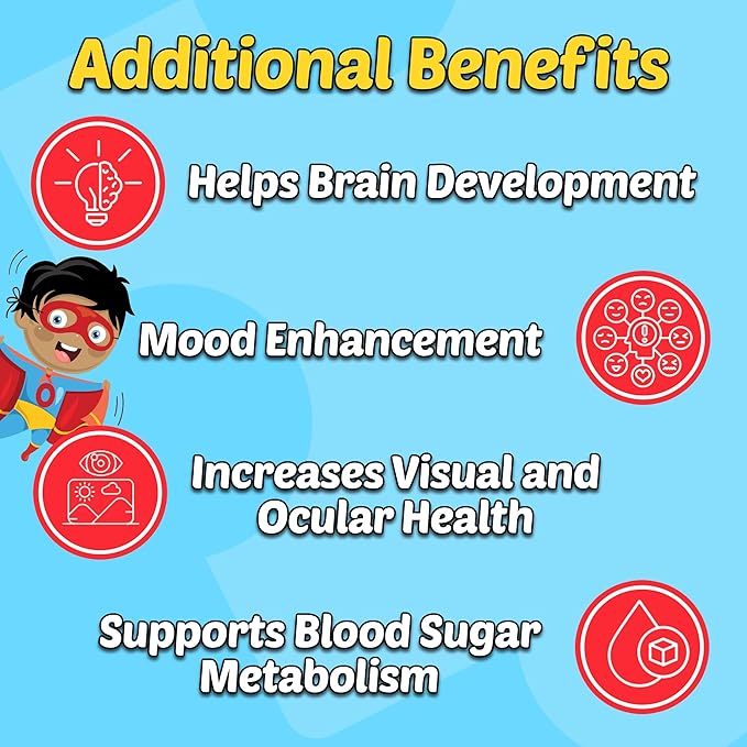 My Spectrum Heroes Fish Oil Supplement for Children - Omega 3 for Neural Assistance Inflammation &amp Immune Aid - EPA &amp DHA for Brain &amp Eye Health - Kids &amp Adult Liquid Supplement - 5.0
