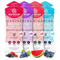 NewTrition® 17000mg Liquid Protein Shots Fast-Absorbing with Hydrolyzed Marine Collagen 22 Amino Acids Vitamin B12 Zero Sugar &amp Caffeine Recovery Marine Collagen Shots - Easy Protein Packets 1