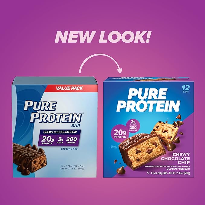 Pure Protein Bars High Protein Nutritious Snacks to Support Energy Low Sugar &amp Bars High Protein Nutritious Snacks to Support Energy Low Sugar Gluten Free