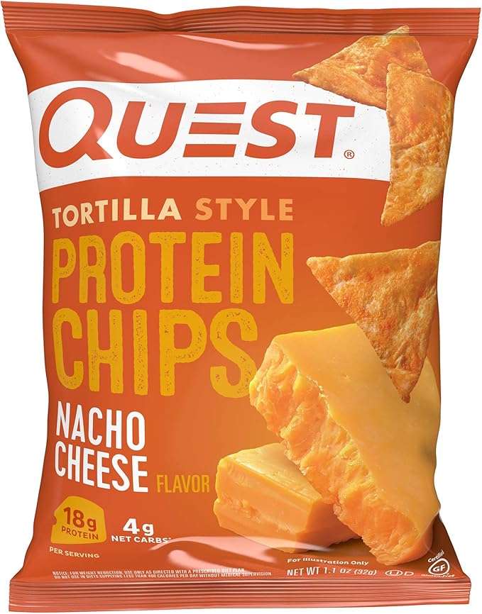 Quest Nutrition Ready To Drink Chocolate Protein Shake High Protein Low Carb Gluten Free &amp Tortilla Style Protein Chips Low Carb Nacho Cheese 1.1 Ounce (Pack of 12)