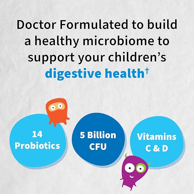 Garden of Life Probiotics for Women's Health Kids Immune Support - 50 Billion CFU 5 Billion CFU 30 Capsules 30 Chewables