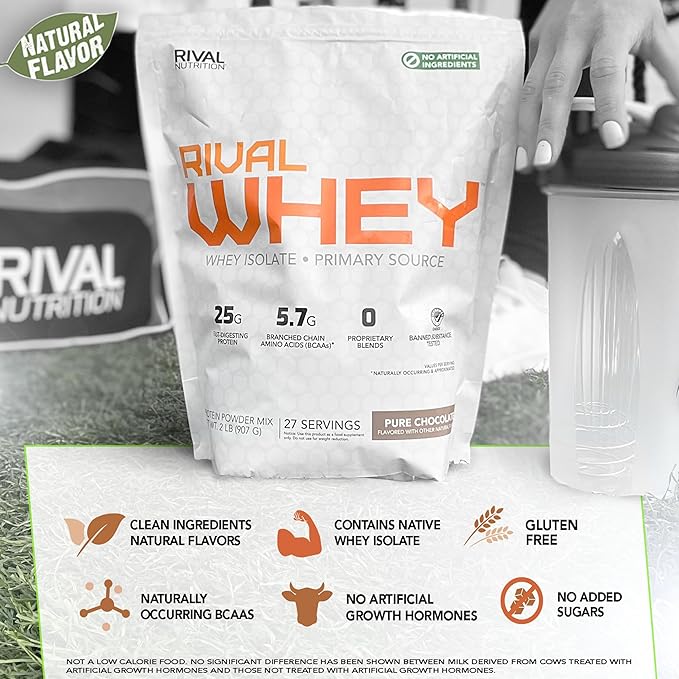 Naturally Flavored Rival Whey - Salted Caramel 2lb