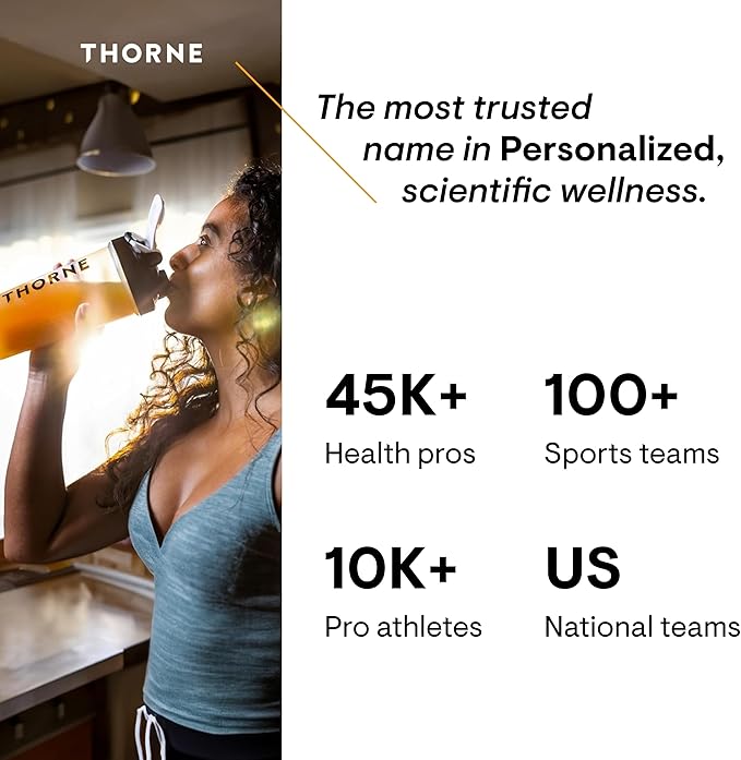 THORNE - Essential Vitamins Bundle: Vitamin C &amp D-5000 Complex - Immune Bone Health and Energy Support - 60 to 90 Servings