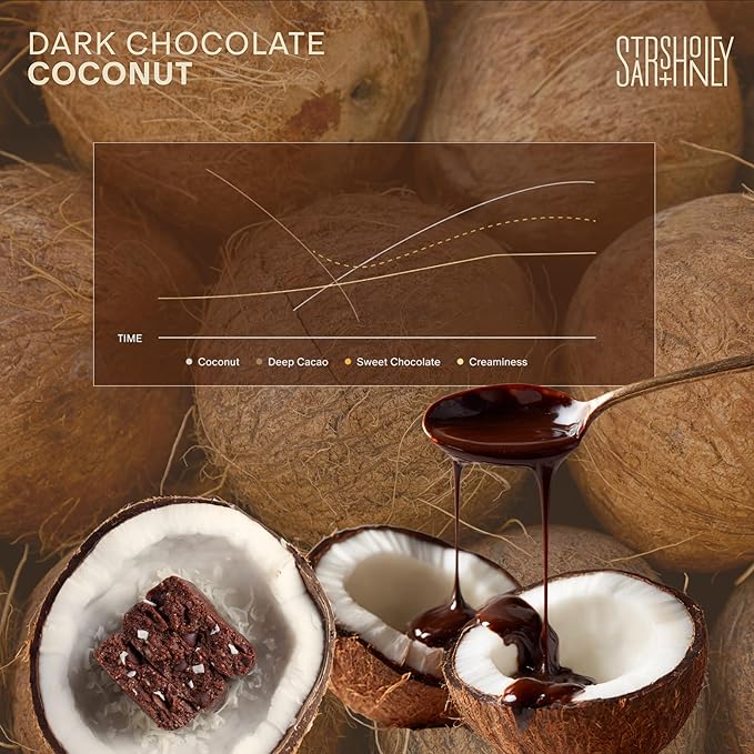 Stars + Honey Protein Bars Dark Chocolate Coconut 14g Protein 1g Sugar with Collagen Peptides Dairy Free Soy &amp Gluten Free Snacks Keto Friendly No Seed Oils or Sugar Alcohols 10 Pack