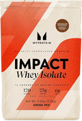 Myprotein Impact Whey Protein Isolate 5.5 Lbs (79 Servings) Chocolate Milkshake 25g Protein 3.5g Glutamine &amp 6g BCAA Per Serving Protein Shake for Muscle Strength &amp Recovery