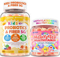 NEVISS Kids Multivitamin Gummies &amp Probiotics for Kids Teen + Veggie &amp Fruit Fiber Gummies
