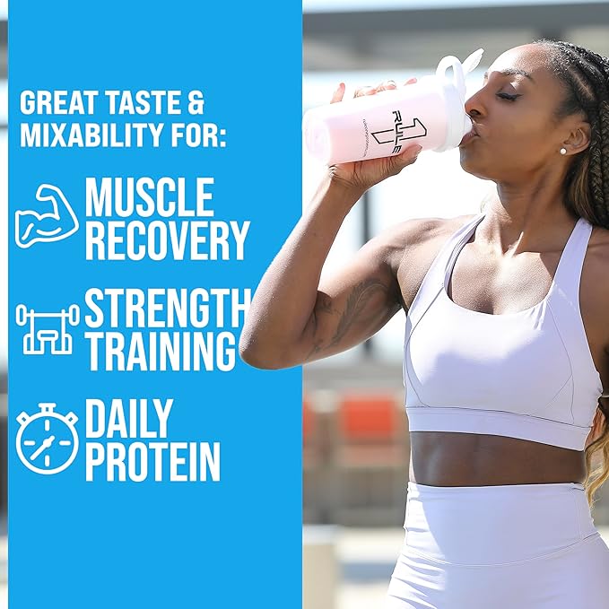 Rule 1 Whey Protein – 24g Fast-Acting Protein from All-Whey Sources with Naturally Occurring EAAs &amp BCAAs for Workout Recovery or Anytime Use (2 Pounds* Café Mocha)