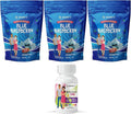 BariatricPal 90-Day Bariatric Vitamin Bundle (Multivitamin ONE 1 per Day! Capsule with 45mg Iron and Calcium Citrate Soft Chews 500mg with Probiotics - Blue Raspberry)