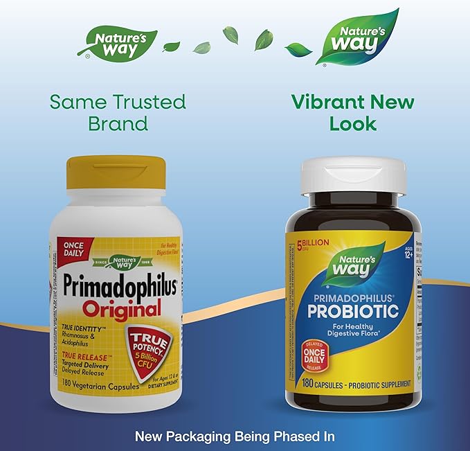 Nature's Way Primadophilus Original 5 Billion 180 Capsules