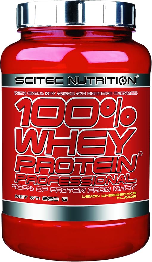 Scitec Nutrition 100% Whey Protein Professional - 2.03 Pound Lemon Cheescake