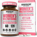 Multivitamin for Women - Supplement for Energy Immunity &amp Female Support - Daily Vitamins for Women with Biotin Calcium Magnesium - Non-GMO Vegetarian Women’s Multivitamin - 120 Caps