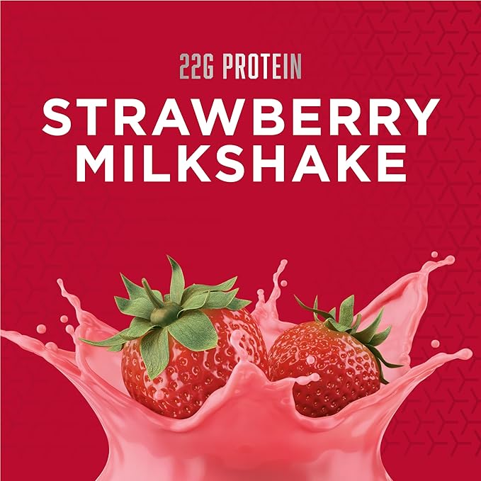 BSN SYNTHA-6 Whey Protein Powder with Micellar Casein Milk Isolate Strawberry Milkshake 48 Servings (Packaging May Vary)