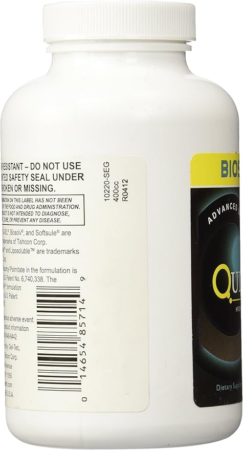 100mg Solubilized Ubiquinol (Ultra High Absorption) CoQ10 (Hydrosoluble Kaneka Ubiquinol) 100mg / 180 Softgels